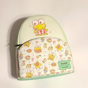 Loungefly Sanrio Keroppi Snacks Mini Backpack
